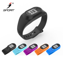 Multi-Function 3D Bracelet Pedometer Watches Cheap Fitness Tracker Wristband for Walking Running Step Counter with Clip